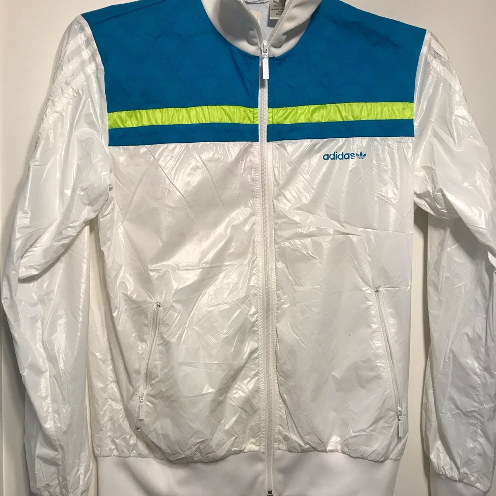 Adidas White and Blue Lightweight